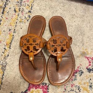 Tory Burch Miller Leather Sandal in Vintage Vachetta